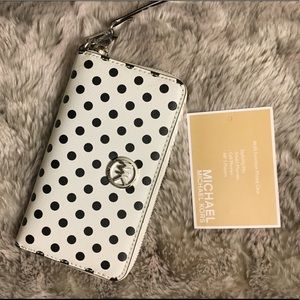 Michael Kors multi function phone case.
